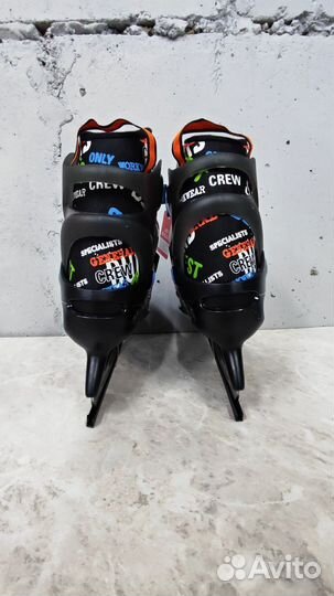 Коньки раздвижные Tech Team Ottava (34-37,38-41)