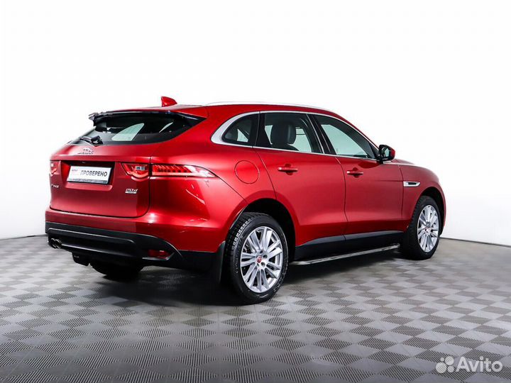 Jaguar F-Pace 2.0 AT, 2017, 111 071 км