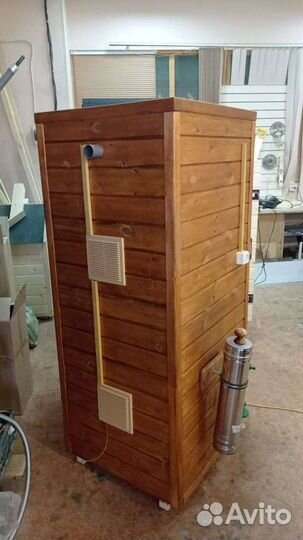 Коптильня горячего и холодного копчения на 500 лит