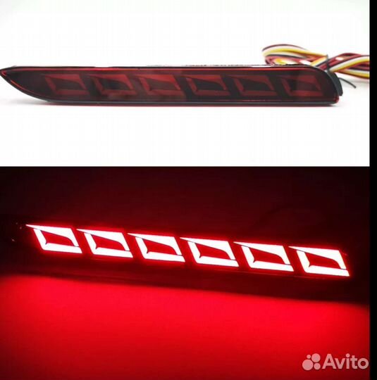 Светодиодный катафот заднего бампера Toyota Lexus