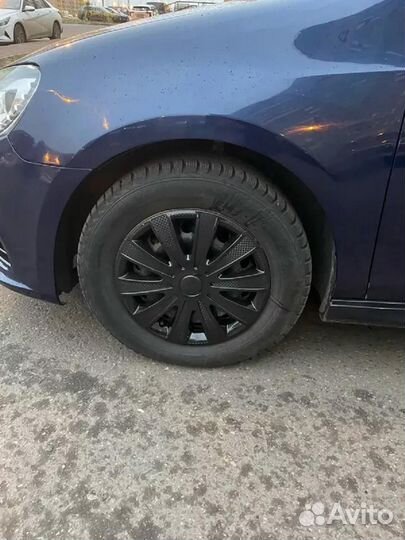 Колпаки R15 Карат Черные 4шт