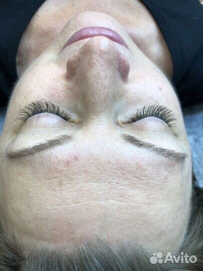 Наращивание ресниц на дому