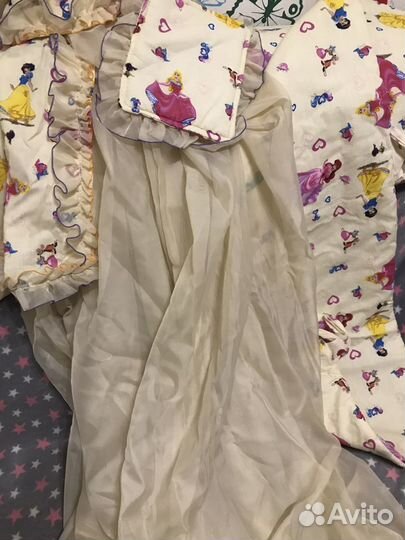 Бортики и балдахин в кроватку