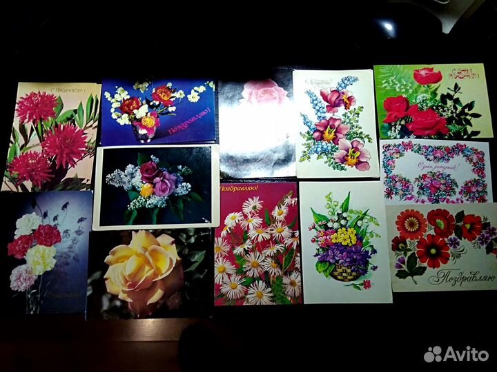Открытки чистые без надписей