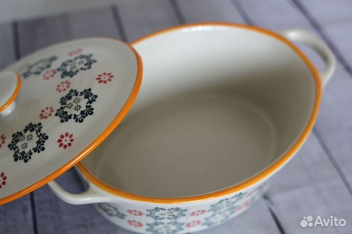 Кастрюля керамическая