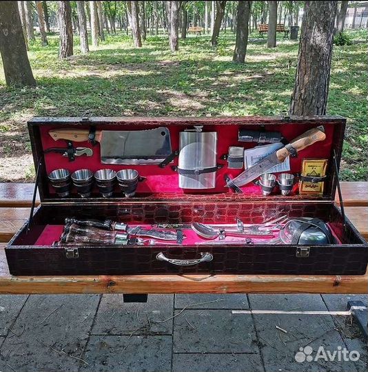 Набор для пикника подарочный набор шашлыка