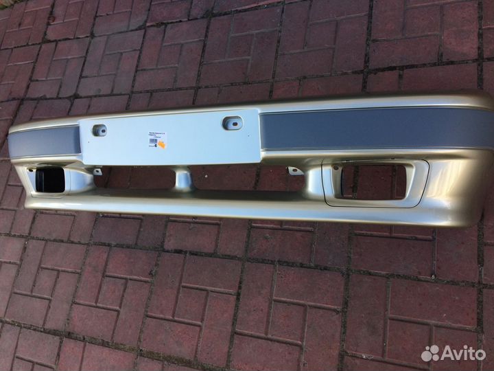 Ваз 2114 бампер передний цвет нефертити с полосой