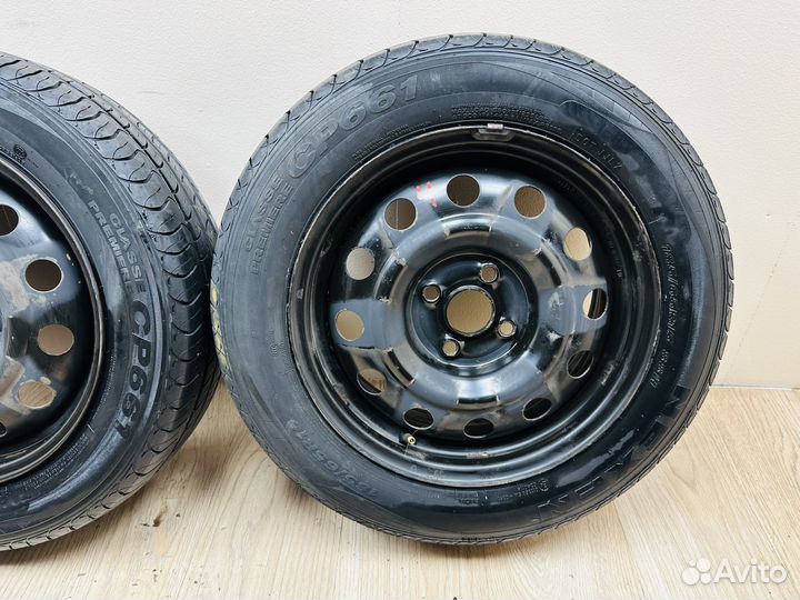 Комплект колес R15 Hyundai Solaris 1 Kia Rio 3