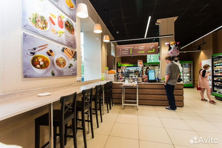 Бариста кассир. С питанием. Без опыта