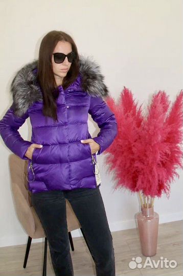 Куртка женская натуральный мех размер 46 48 50