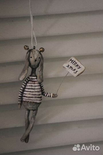 Ватные игрушки ручной работы