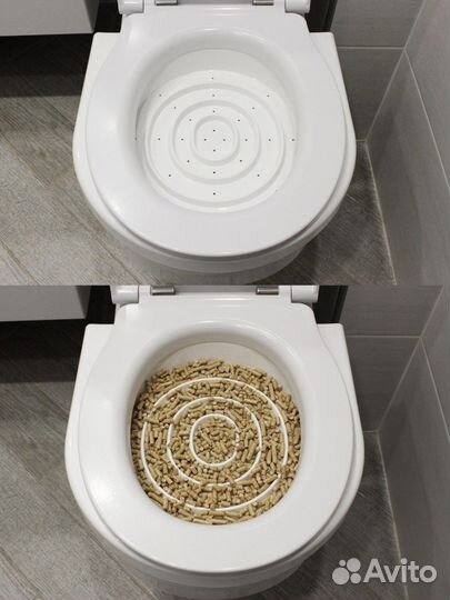 Система приучения кошек к унитазу