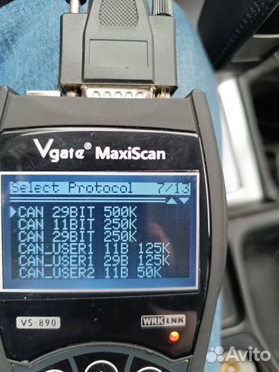 Диагностический сканер Vgate Scan