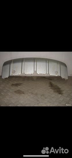 Юбка бампера переднего skoda oktavia