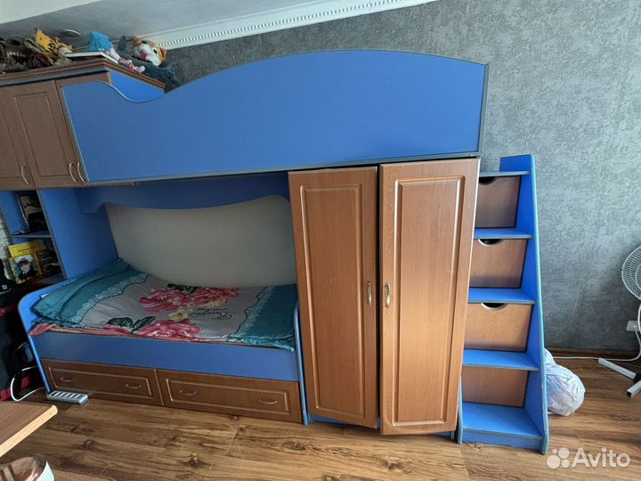 Двухъярусная кровать для детей бу