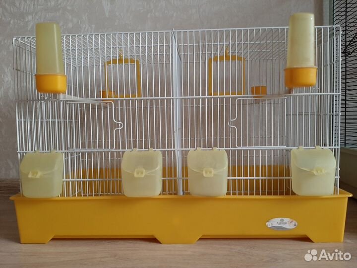 Клетки для канареек двойные