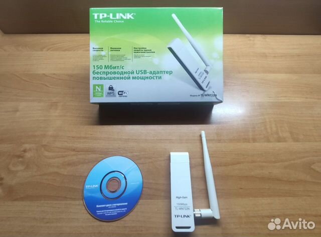 Wi-Fi адаптер TP-link TL-WN722N v1.0