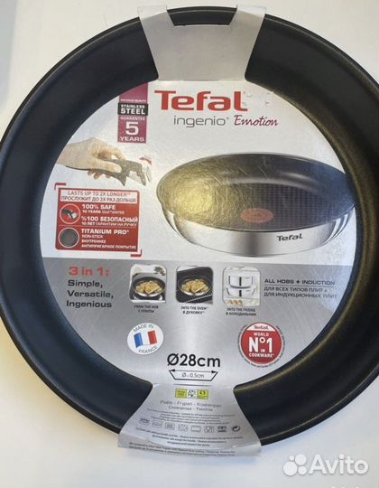 Сковорода tefal ingenio