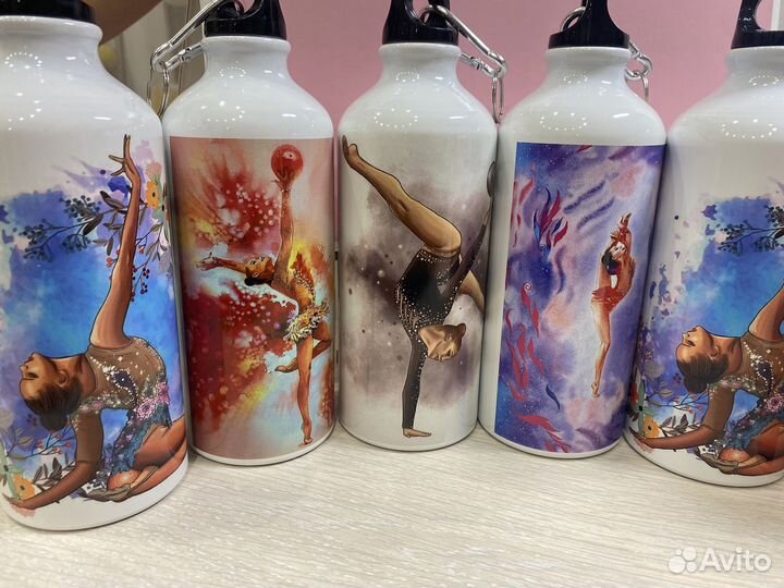 Бутылочка с гимнасткой
