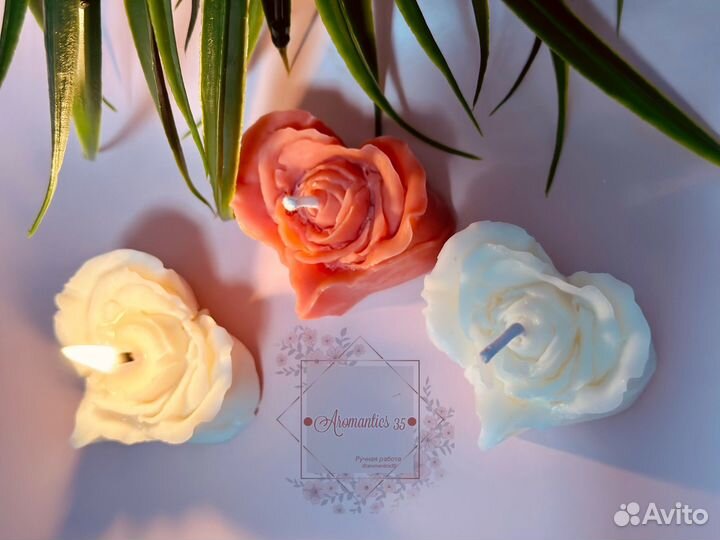 Флорентийское саше, свечи