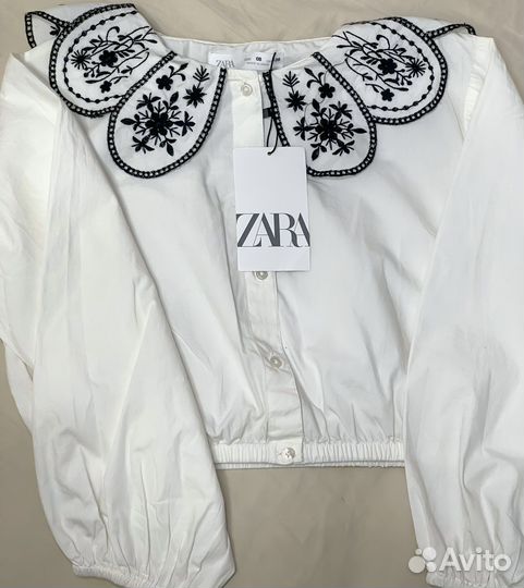 Блузка для девочки 128 zara