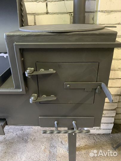 Мангал гриль казан 5 мм «mini» зольные ящики