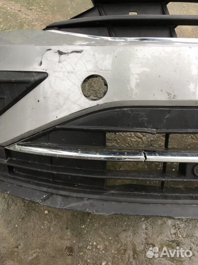 Бампер передний в сборе volkswagen tiguan