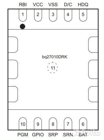 Микросхема BQ27210