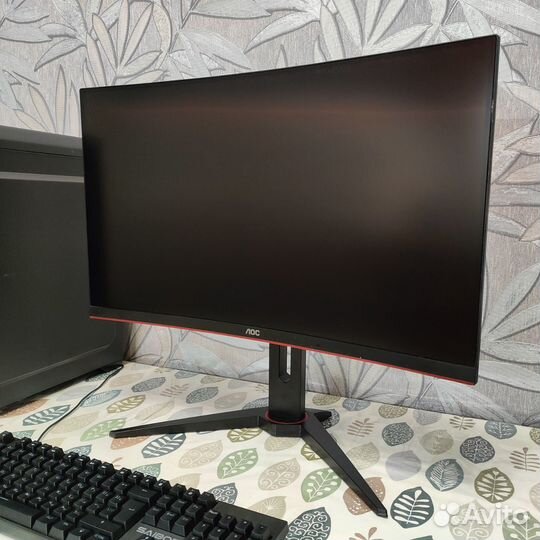 Системник+монитор+клавиатура