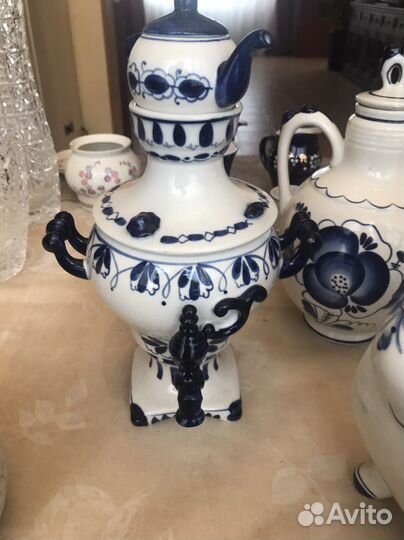 Посуда гжель