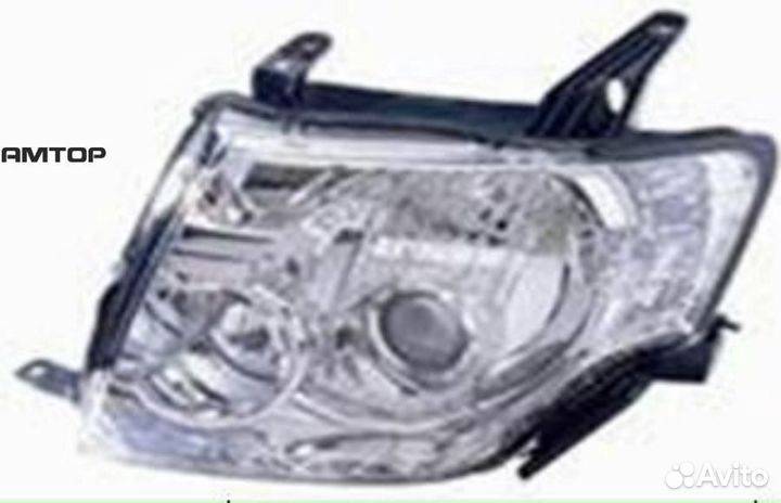 Depo 214-1186L-ldhem Фара mitsubishi pajero 06- LH