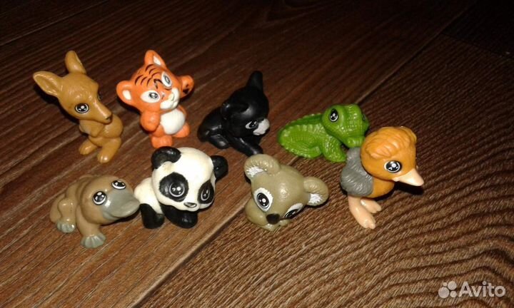 Серии киндер животные разные