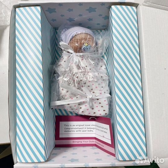 Кукла реборн полностью силиконовая mini 18 см