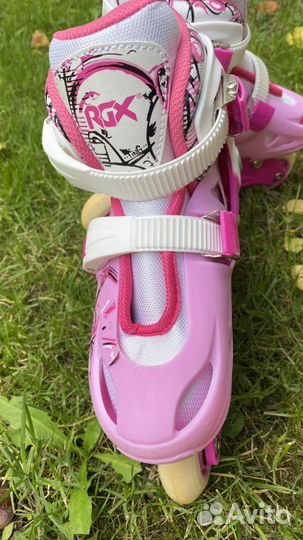 Роликовые коньки детские раздвижные 27-30