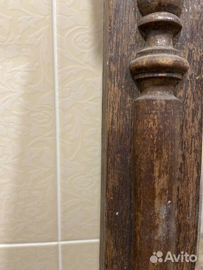 Зеркало старинное с тумбой подставкой трюмо