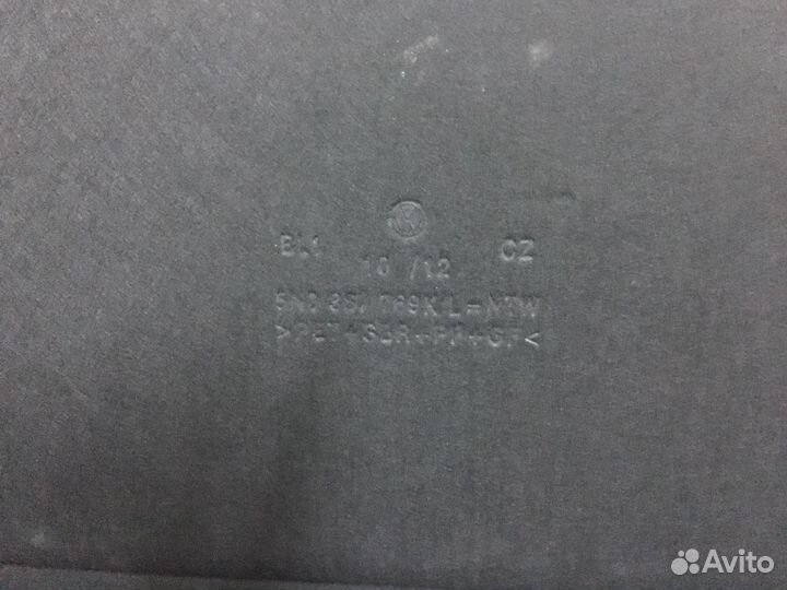 Полка багажного отделения Тигуан