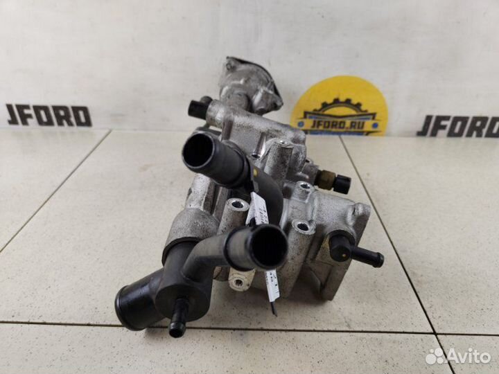 Корпус термостата Hyundai Santa Fe CM 2.2D D4HB