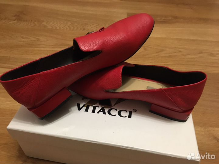 Лоферы натуральная кожа Vitacci