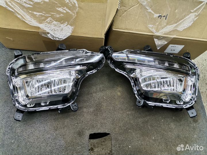 Птф правая левая с дхо KIA RIO 3 2015-2017