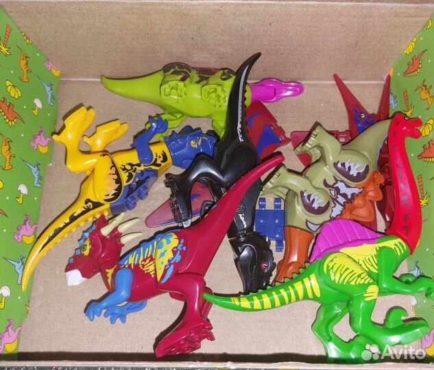 Игровой набор динозавров