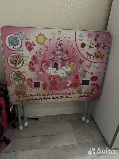 Стол для творчества складной для девочки