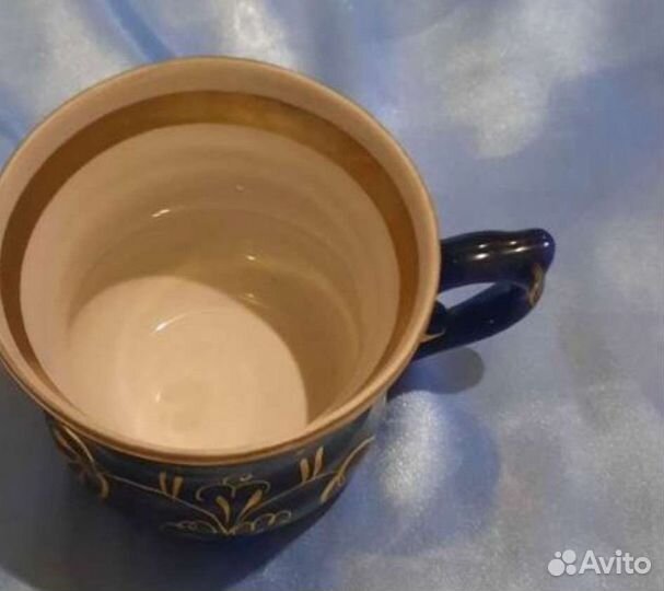 Чашка Гжель. Кобальт