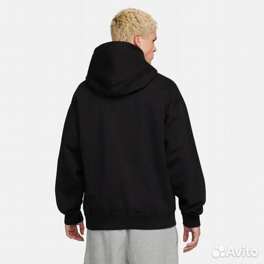 Худи nike X stussy Popover Hoodie Black