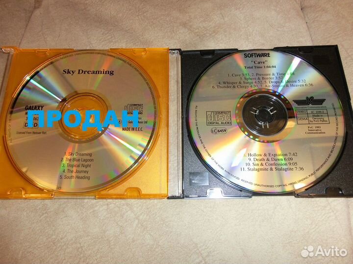 Музыкальные компакт-диски (CD) фирма и лицензия