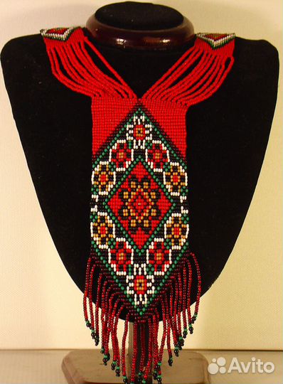 Гердан из бисера