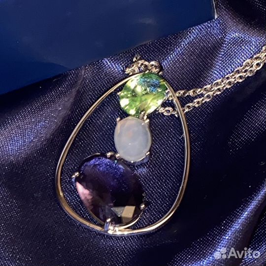 Кулон norrsken oriflame северный агат