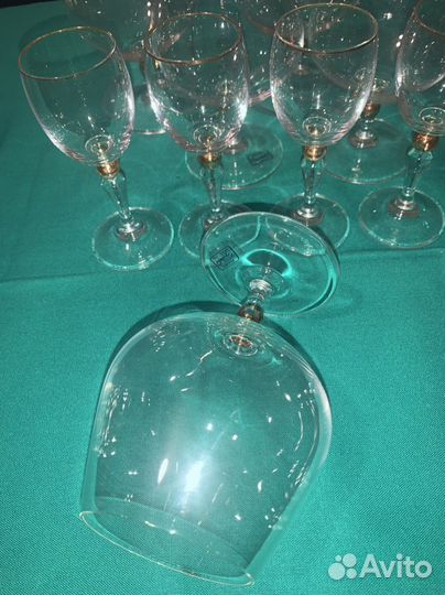 Набор бокалов Богемия СССР