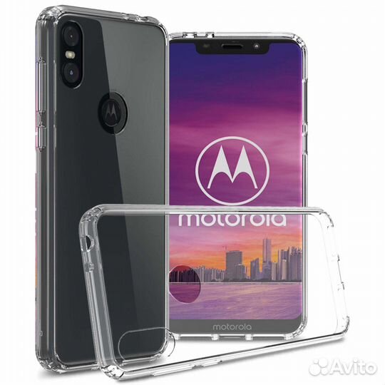 Чехол Hard Back and TPU для Motorola One / Power