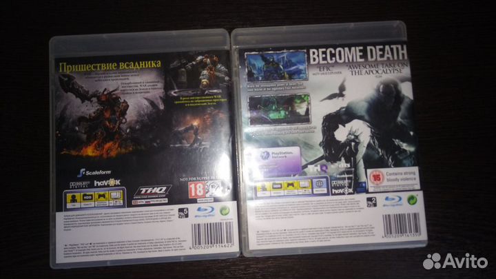 Darksiders 1,2 на PS3