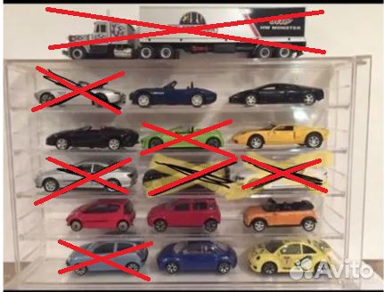 Модели зарубежных автомобилей 1:43